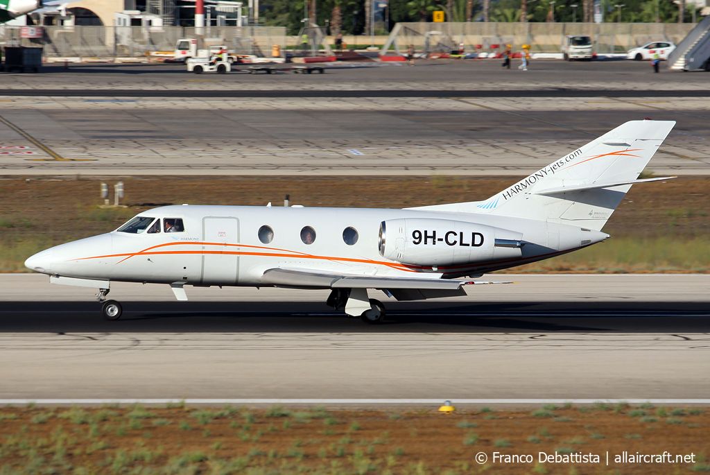 9H-CLD · Dassault Falcon 10 · (MLA / LMML)