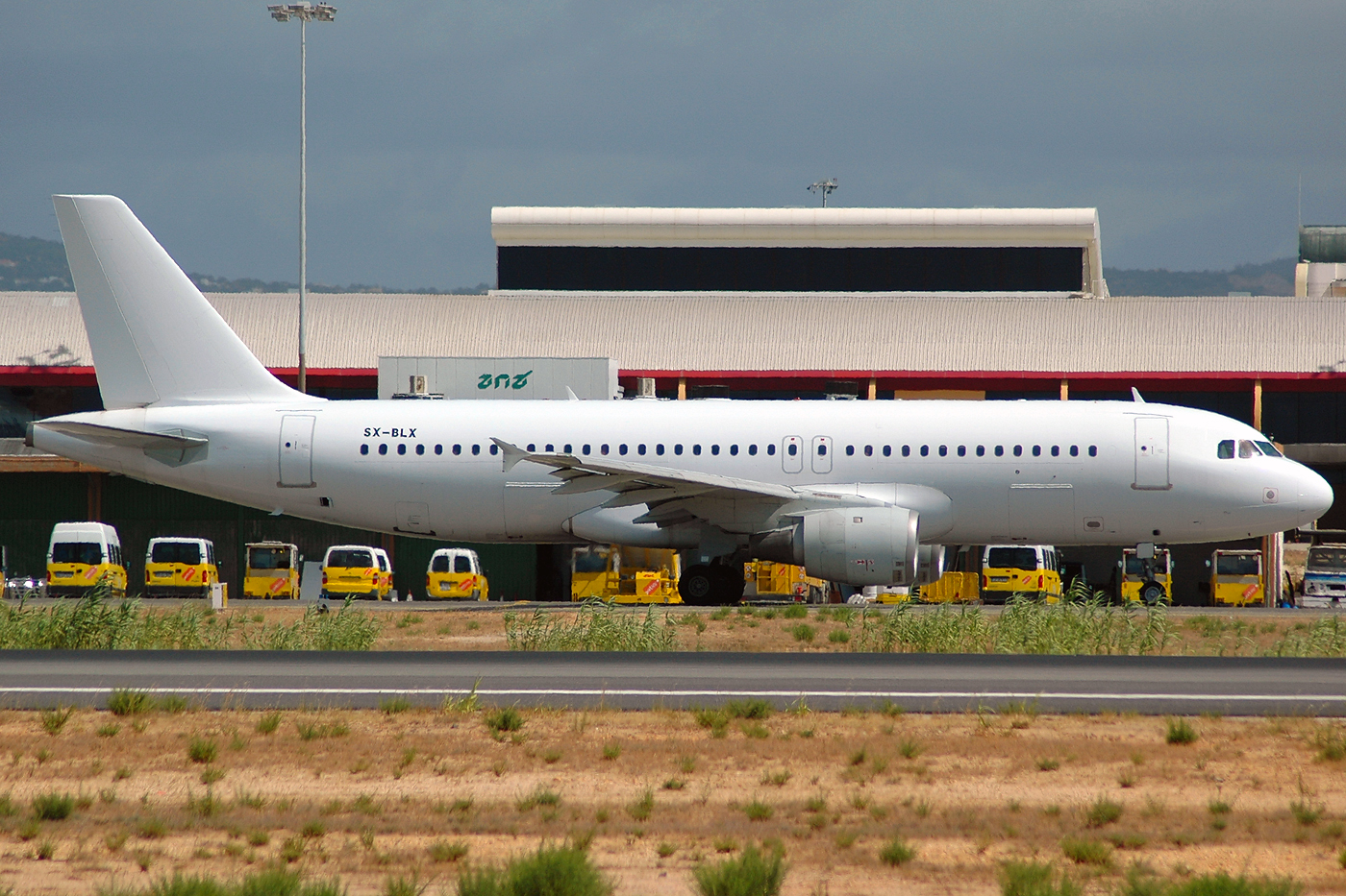 SX-BLX · Airbus A320-211 · (FAO / LPFR)