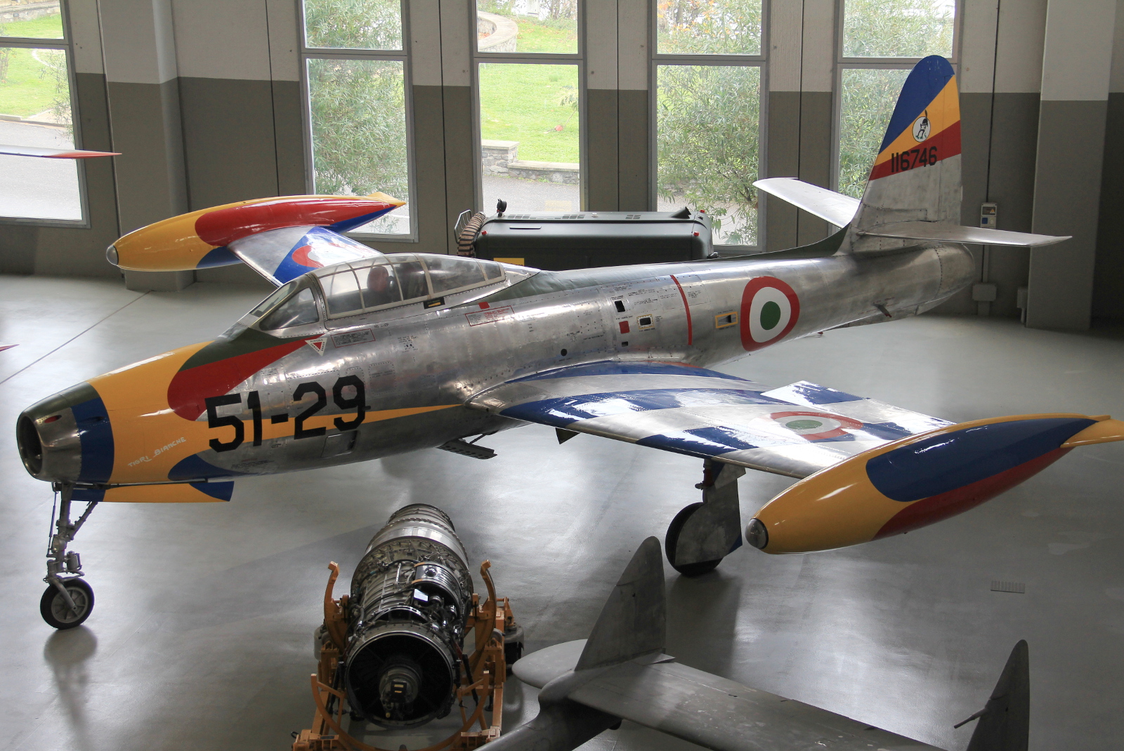 MM51-16746 · Republic F-84G Thunderjet · (LIRB)