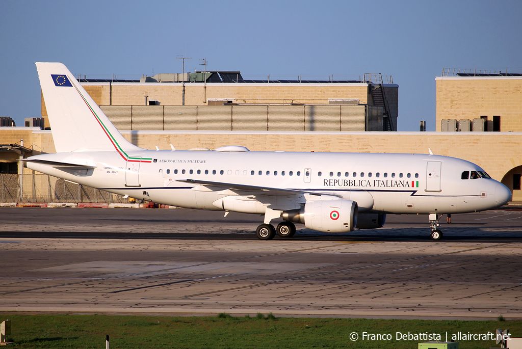 MM62243 · Airbus A319-115(CJ) · (MLA / LMML)