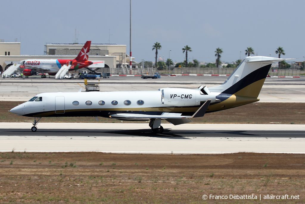 VP-CMG · Gulfstream Aerospace G450 · (MLA / LMML)