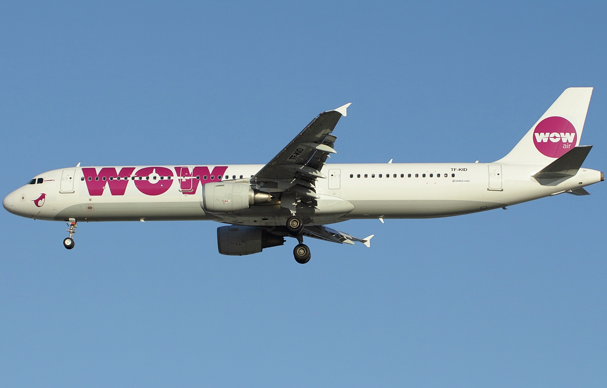 TF-KID · Airbus A321-211 · (LPA / GCLP)