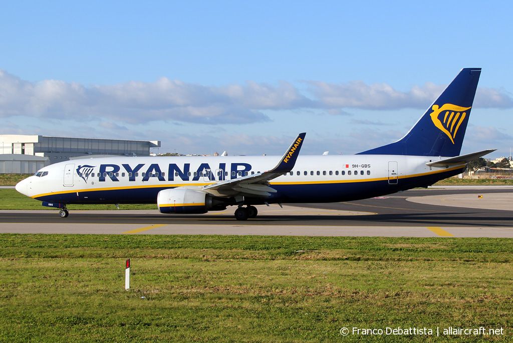 9H-QBS · Boeing 737-8AS(WL) · (MLA / LMML)