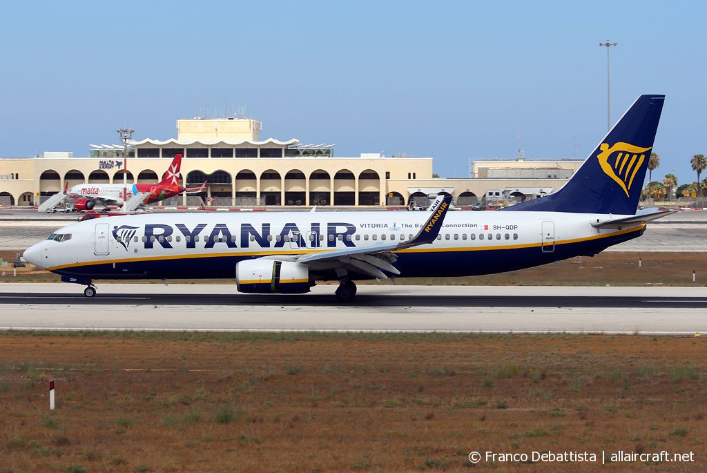 9H-QDP · Boeing 737-8AS(WL) · (MLA / LMML)