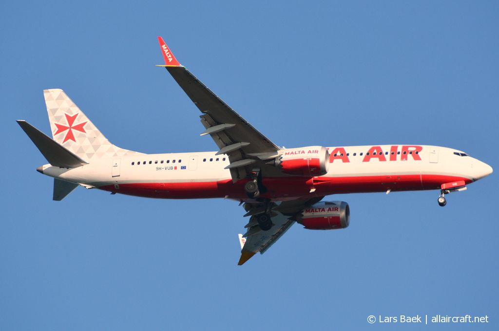 9H-VUB · Boeing 737-8200 MAX · (CPH / EKCH)