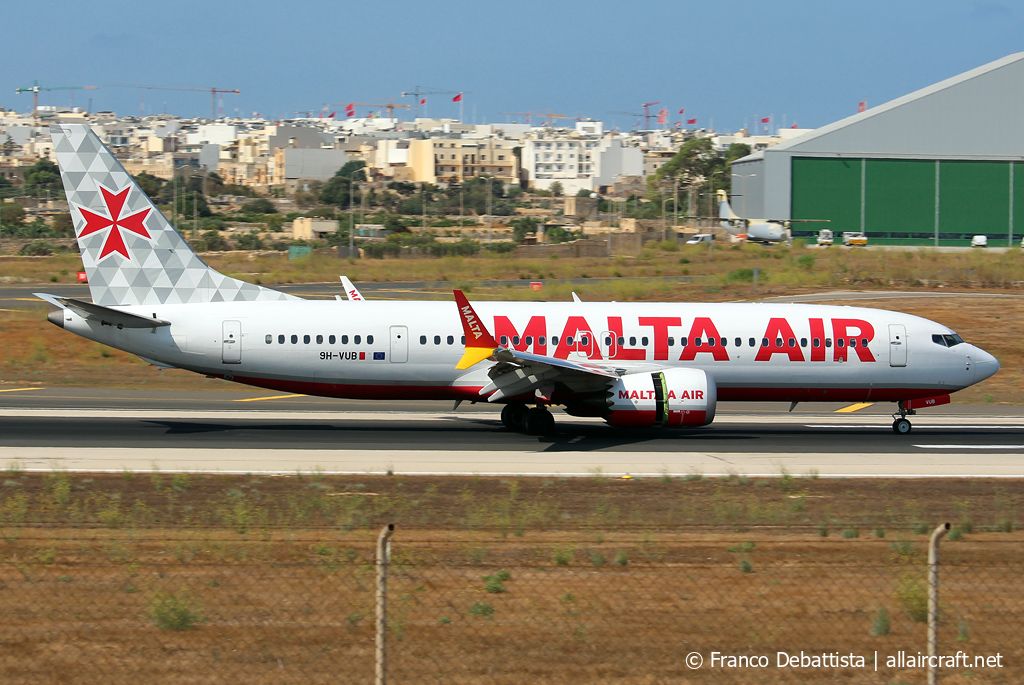9H-VUB (65877) 2021 Boeing 737-8200 MAX