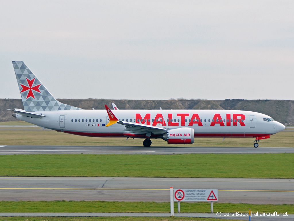 9H-VUE · Boeing 737-8200 MAX · (CPH / EKCH)