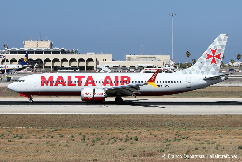 9H-VUE (65876) 2021 Boeing 737-8200 MAX