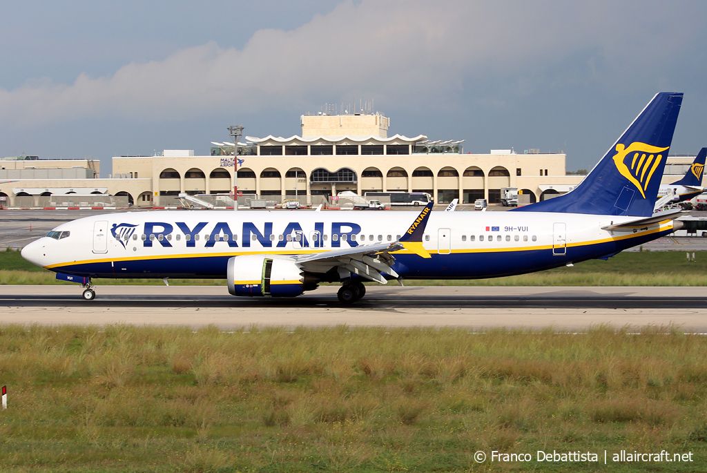 9H-VUI (62302) 2019 Boeing 737-8200 MAX
