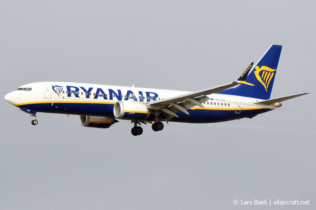9H-VUL (62332) 2021 Boeing 737-8200 MAX
