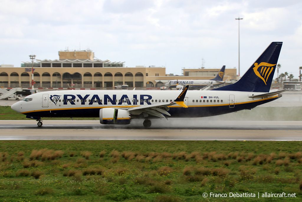 9H-VUL · Boeing 737-8200 MAX · (MLA / LMML)