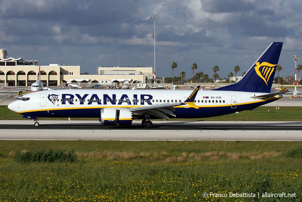 9H-VUN (65886) 2021 Boeing 737-8200 MAX