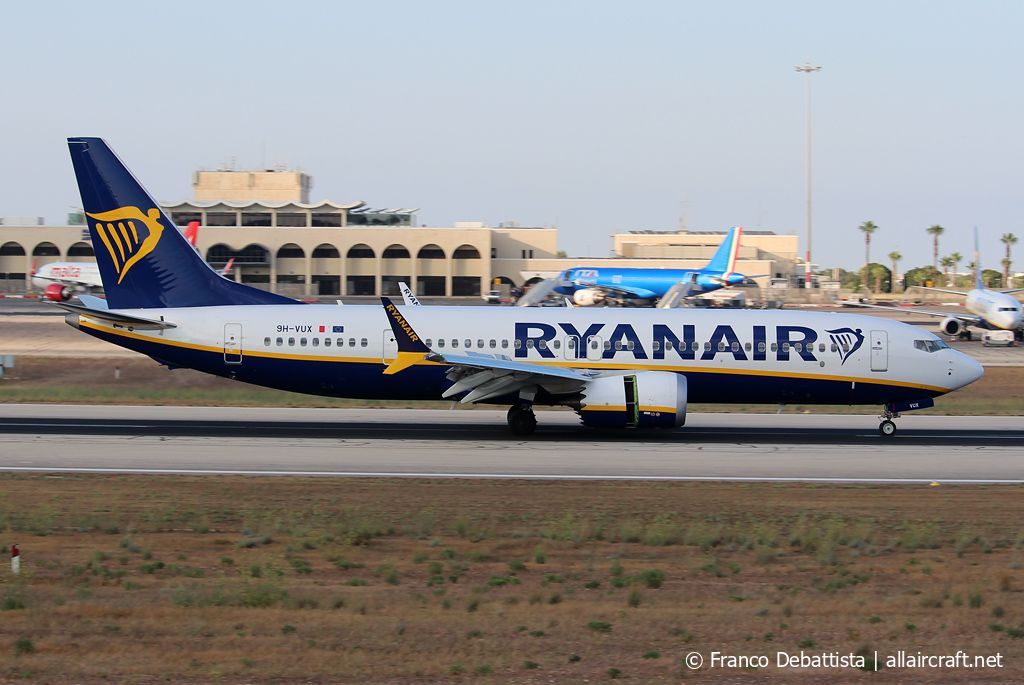 9H-VUX (62337) 2022 Boeing 737-8200 MAX