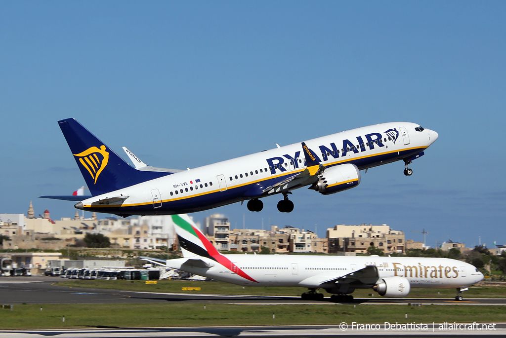 9H-VVA (65894) 2022 Boeing 737-8200 MAX
