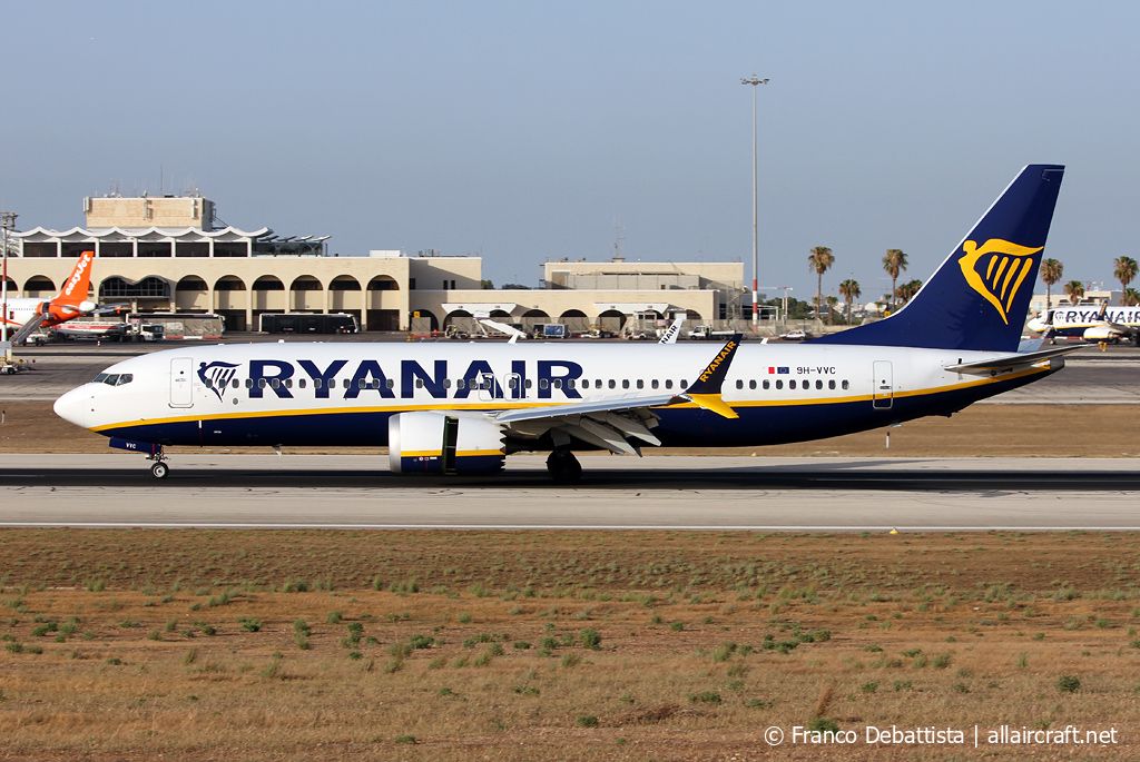9H-VVC · Boeing 737-8200 MAX · (MLA / LMML)