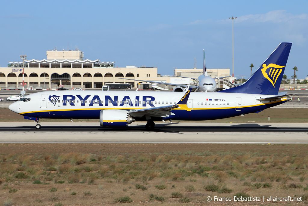 9H-VVG · Boeing 737-8200 MAX · (MLA / LMML)