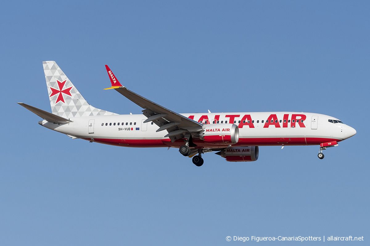 9H-VUB (65877) 2021 Boeing 737-8200 MAX