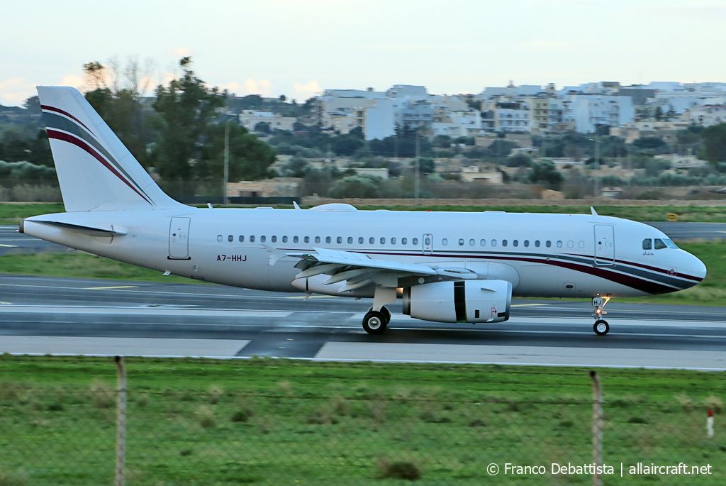 A7-HHJ (1335) 2000 Airbus A319-133(CJ)