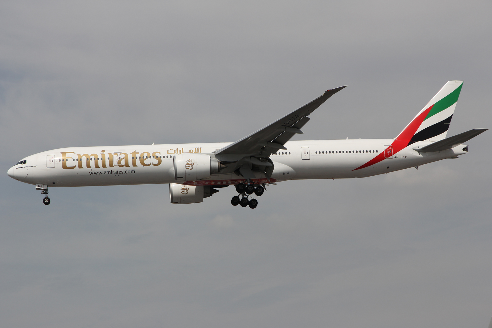 A6-ECP · Boeing 777-36N/ER · (LHR / EGLL)
