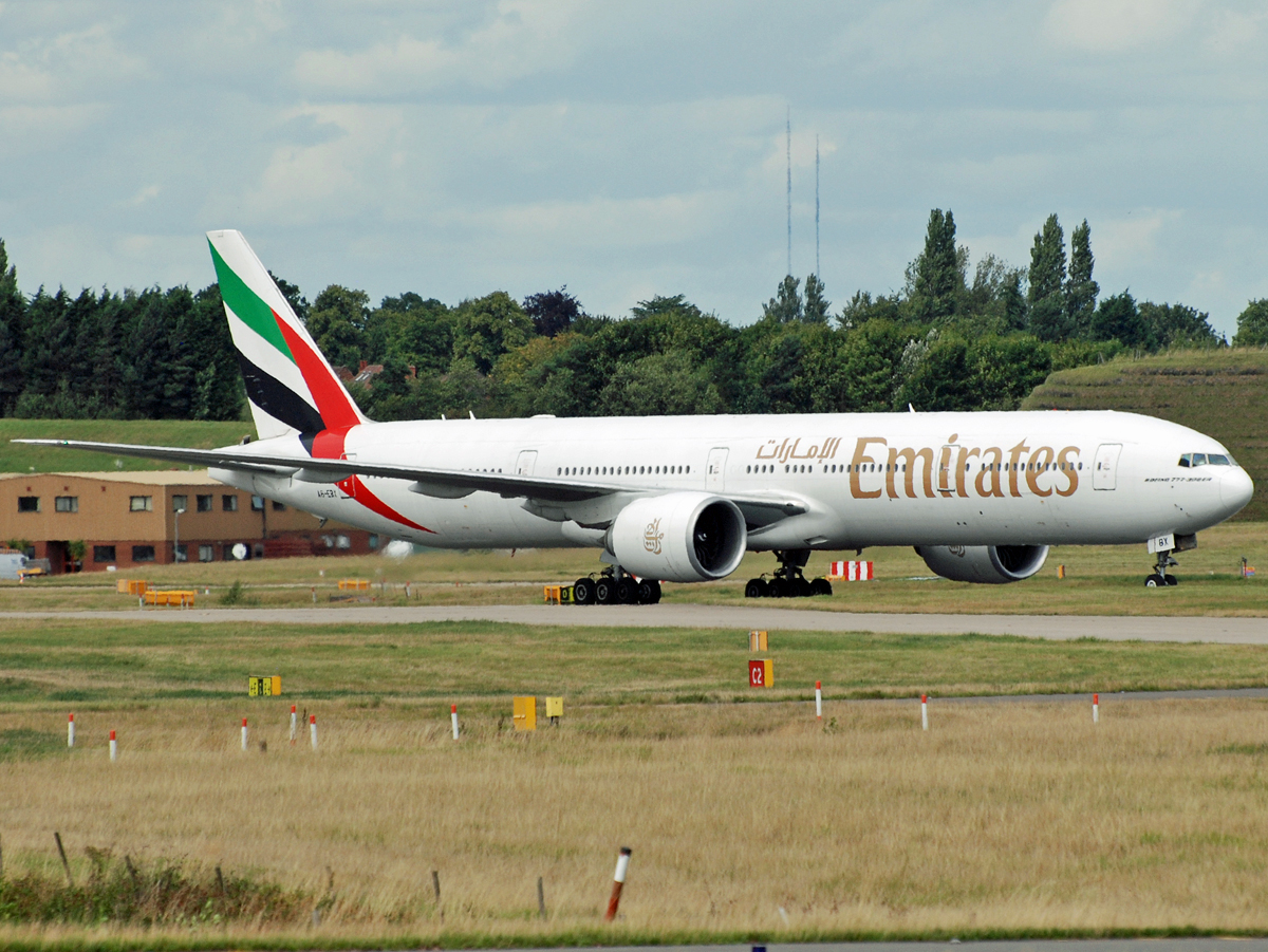 A6-EBX · Boeing 777-31H/ER · (BHX / EGBB)