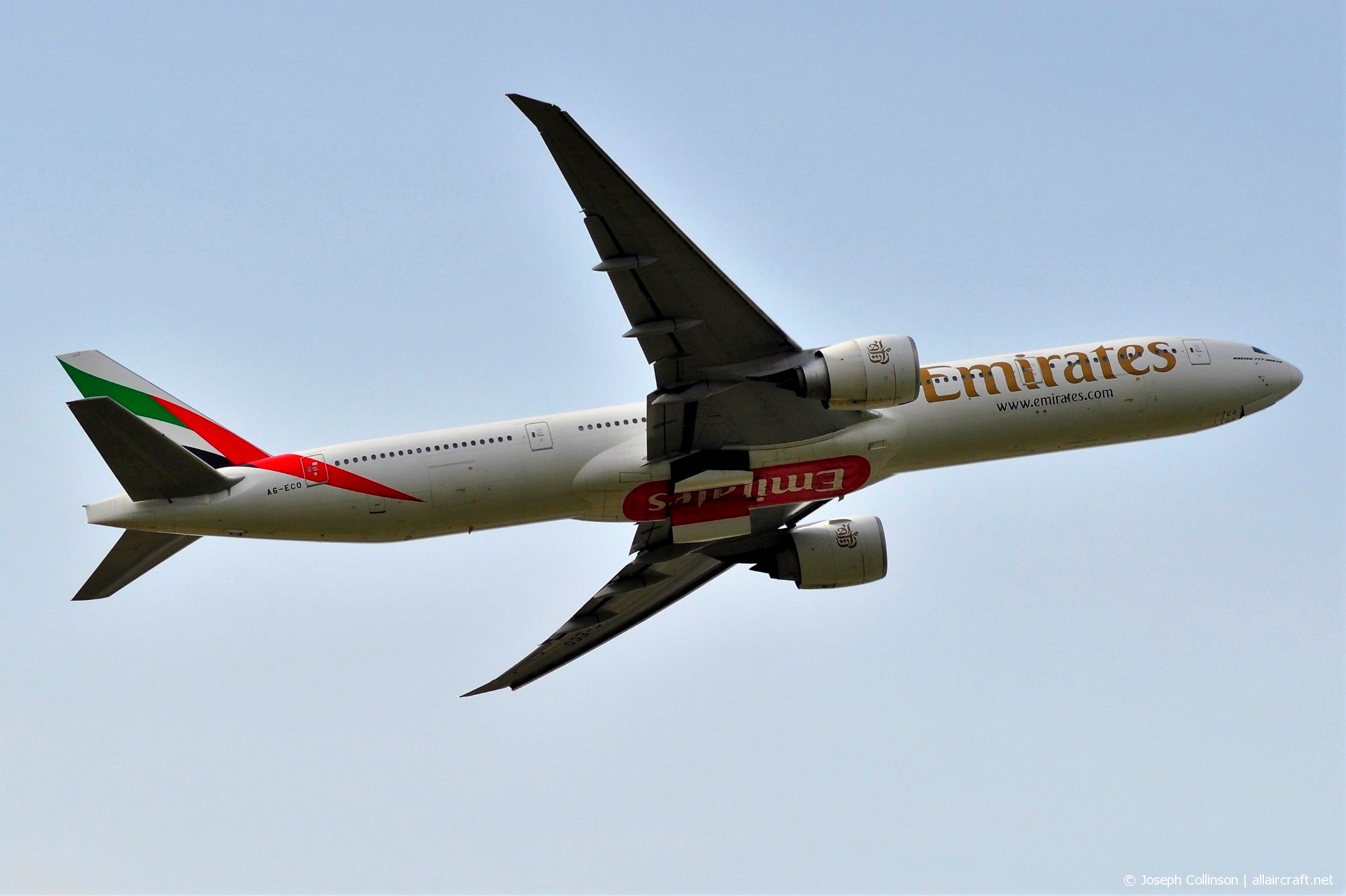 A6-ECO · Boeing 777-36N/ER · (LHR / EGLL)