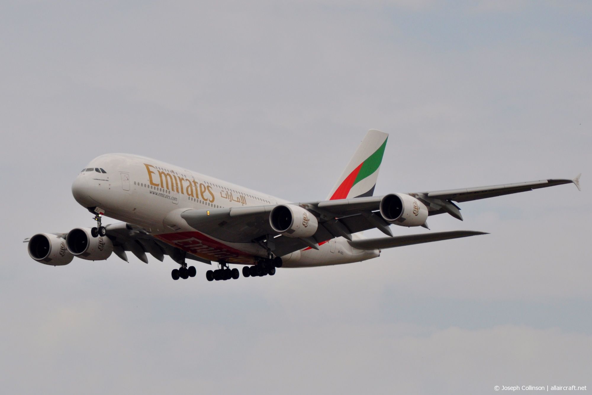 A6-EDJ · Airbus A380-861 · (LHR / EGLL)