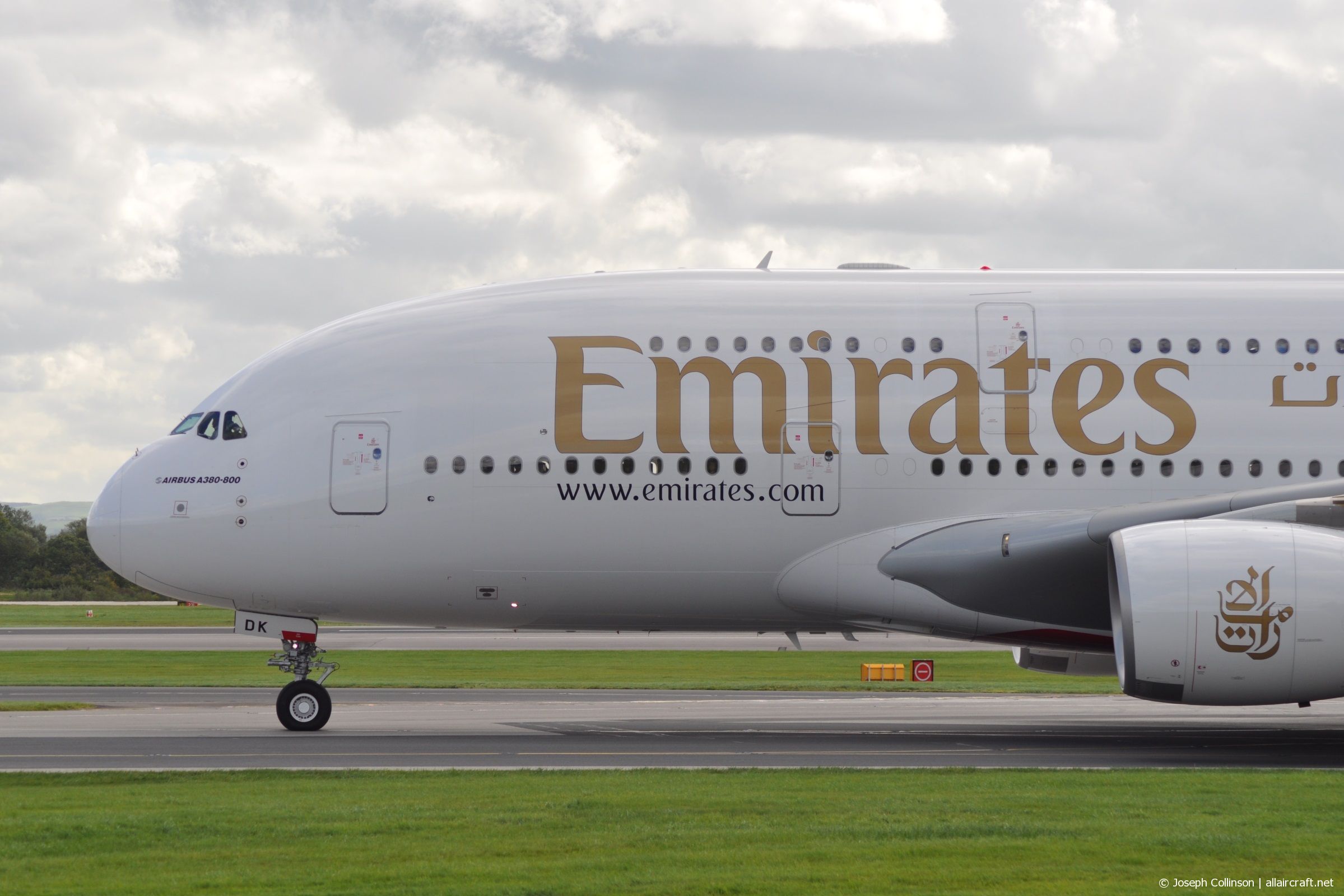 A6-EDK · Airbus A380-861 · (MAN / EGCC)