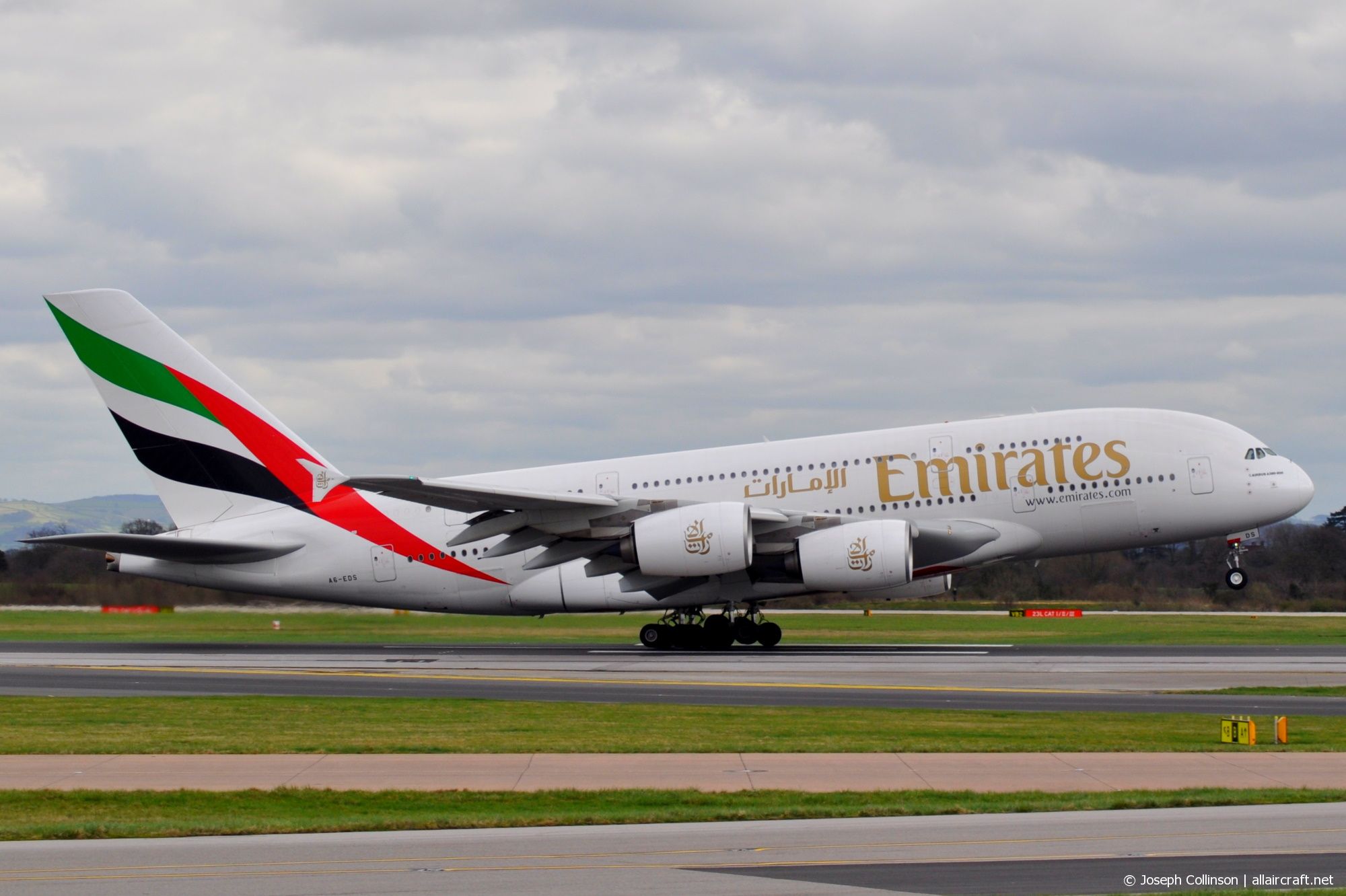 A6-EDS · Airbus A380-861 · (MAN / EGCC)