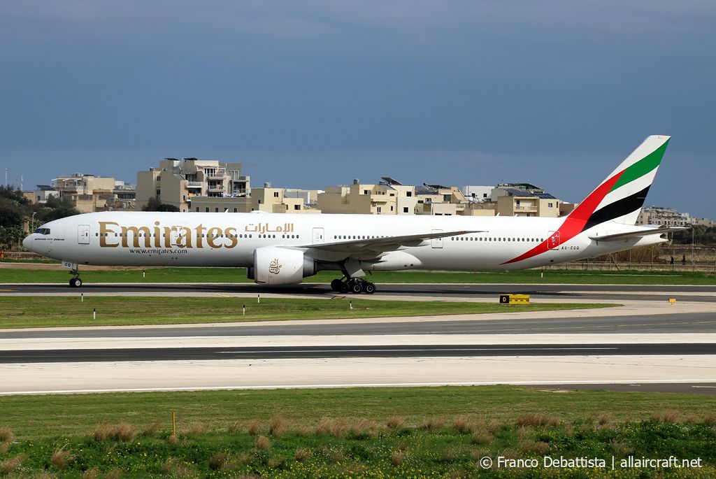 A6-EGQ · Boeing 777-31H/ER · (MLA / LMML)