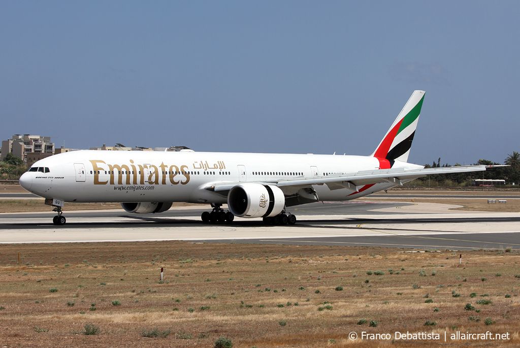 A6-EGU · Boeing 777-31H/ER · (MLA / LMML)