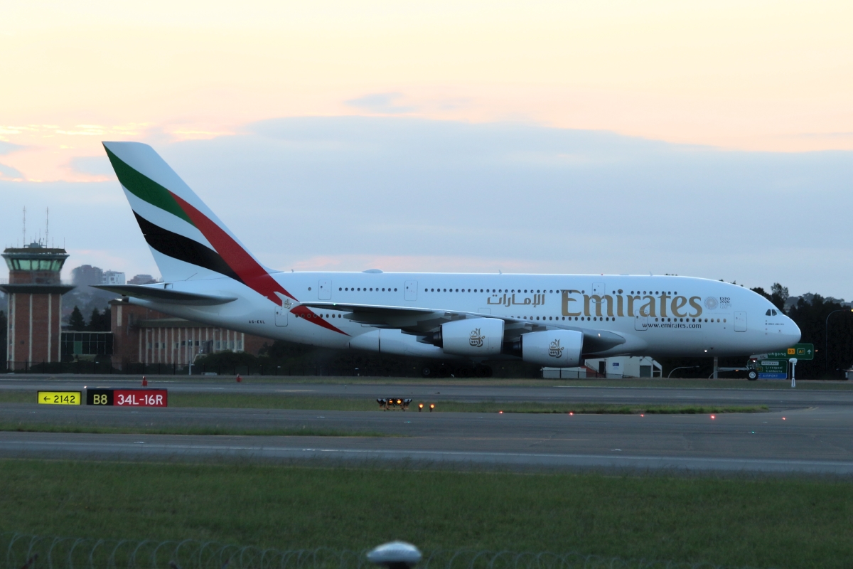 A6-EUL · Airbus A380-861 · (SYD / YSSY)