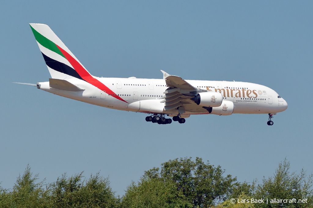 A6-EUP · Airbus A380-842 · (CPH / EKCH)