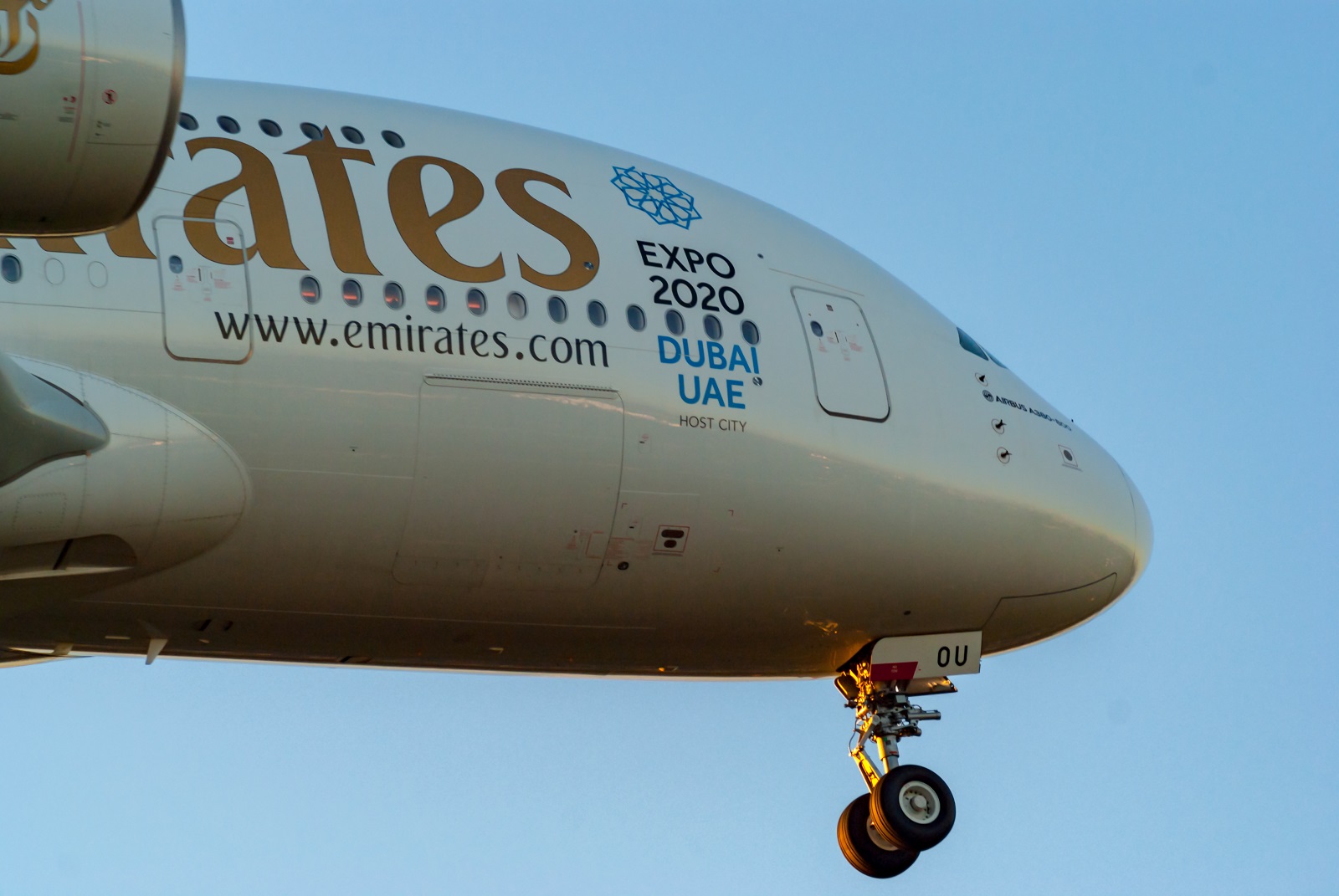 A6-EOU · Airbus A380-861 · (MAN / EGCC)