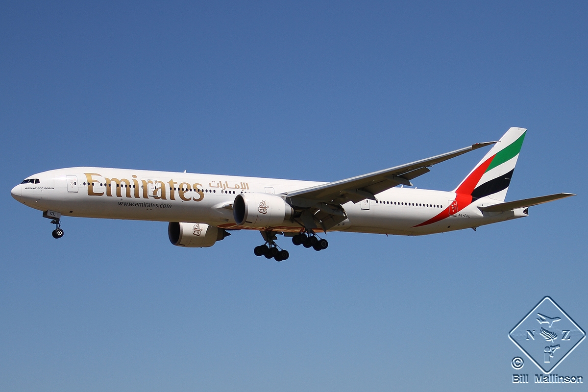 A6-ECL · Boeing 777-36N/ER · (CHC / NZCH)