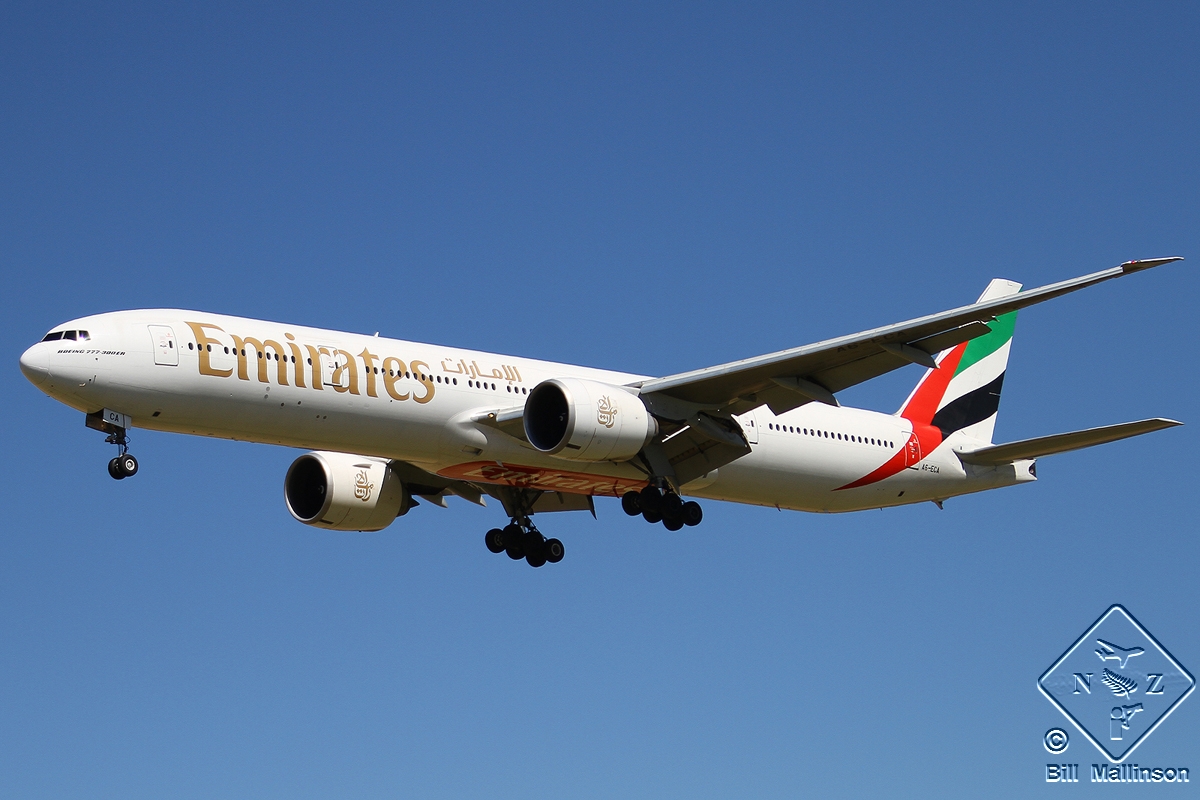 A6-ECA · Boeing 777-36N/ER · (CHC / NZCH)