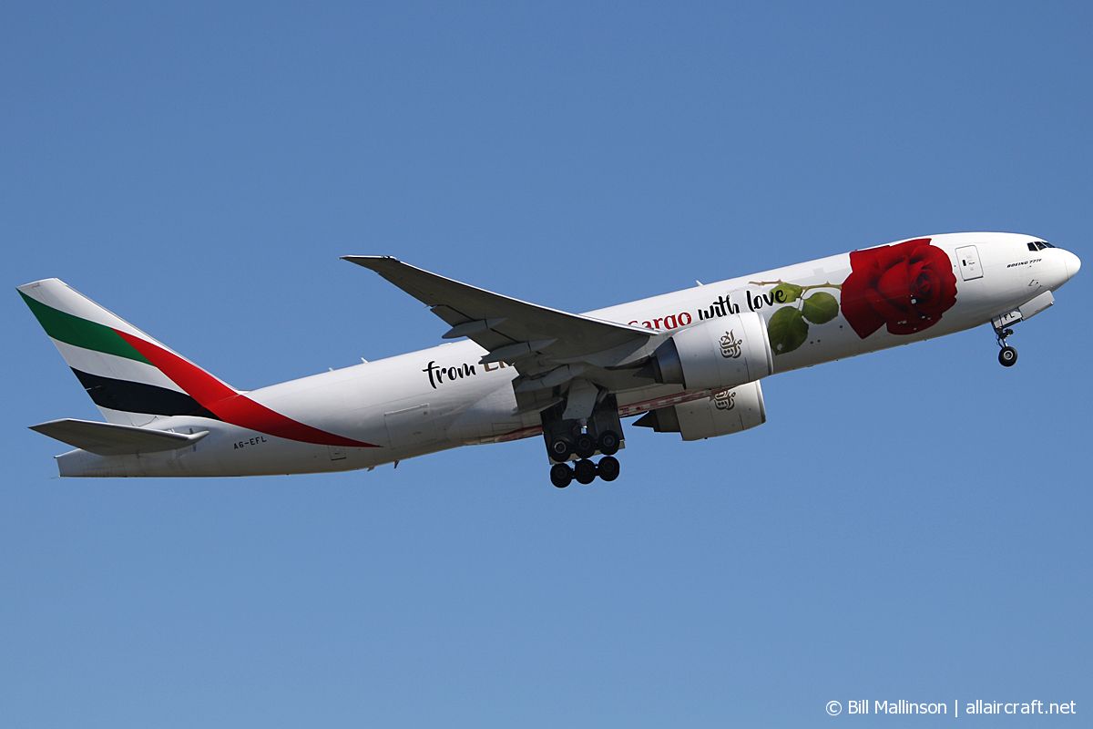 A6-EFL · Boeing 777-F1H · (SYD / YSSY)