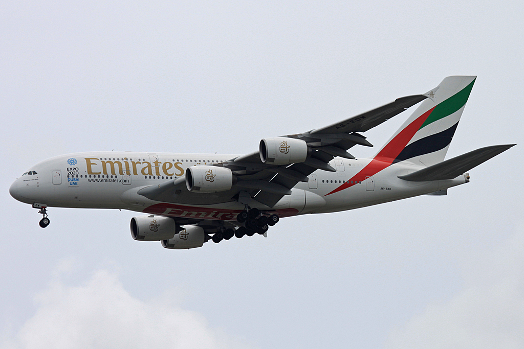 A6-EDW · Airbus A380-861 · (BKK / VTBS)