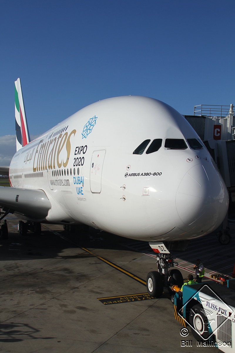 A6-EDZ · Airbus A380-861 · (SYD / YSSY)