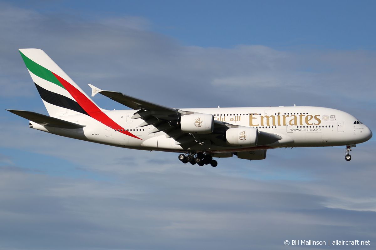 A6-EUU (238) 2018 Airbus A380-842