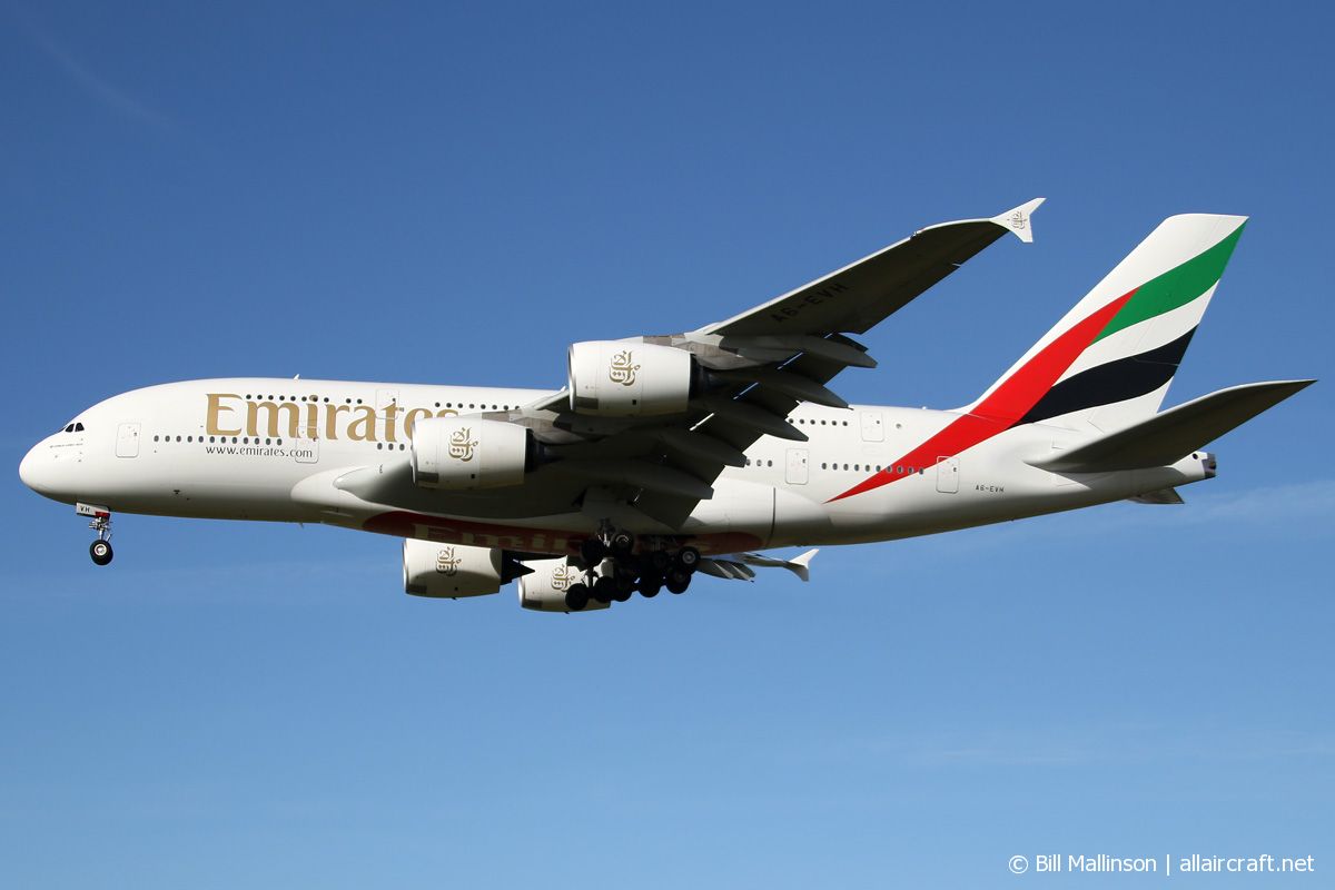 A6-EVH (257) 2018 Airbus A380-842
