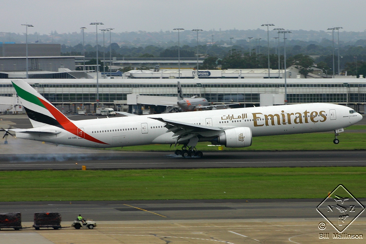 A6-EBE · Boeing 777-36N/ER · (SYD / YSSY)