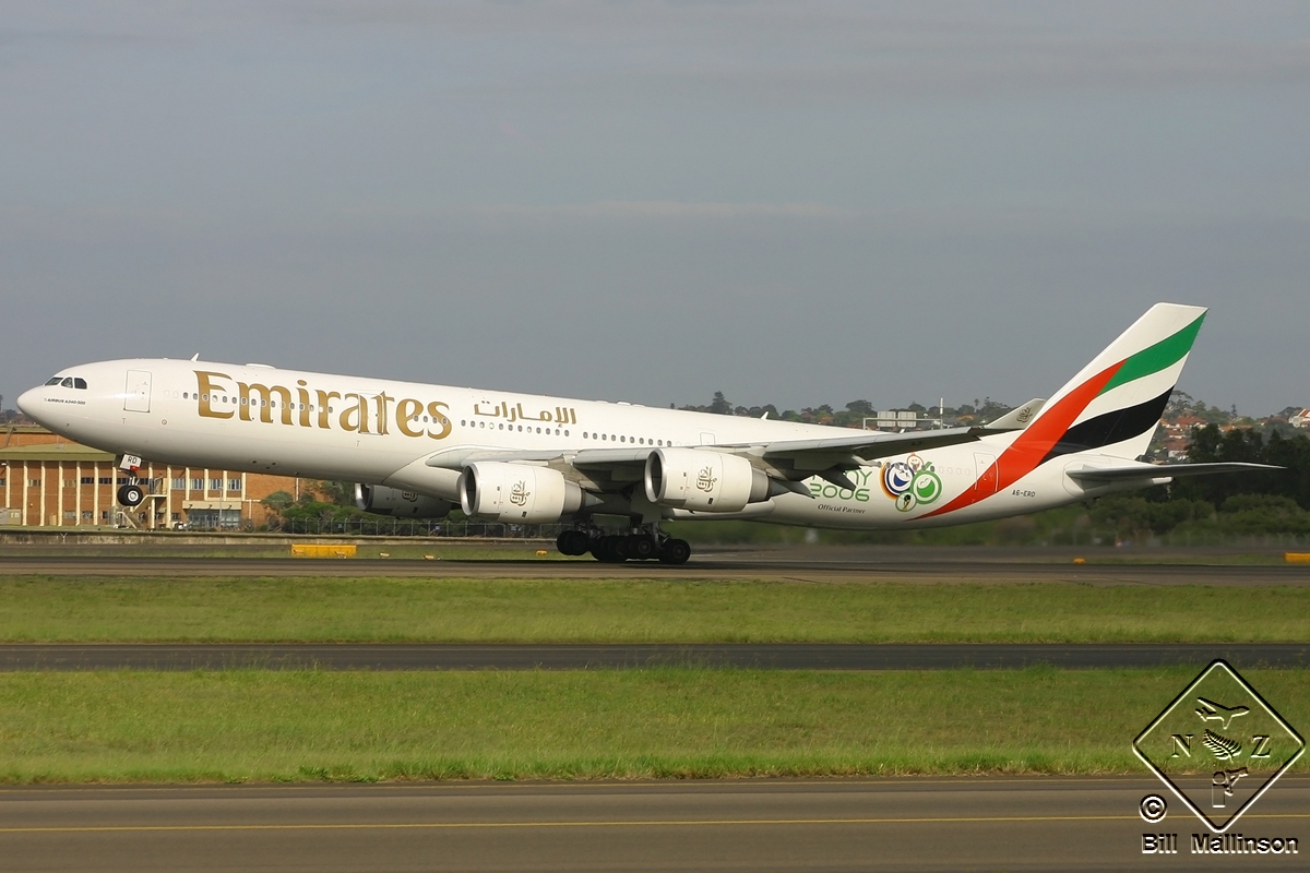 A6-ERD (520) 2003 Airbus A340-541