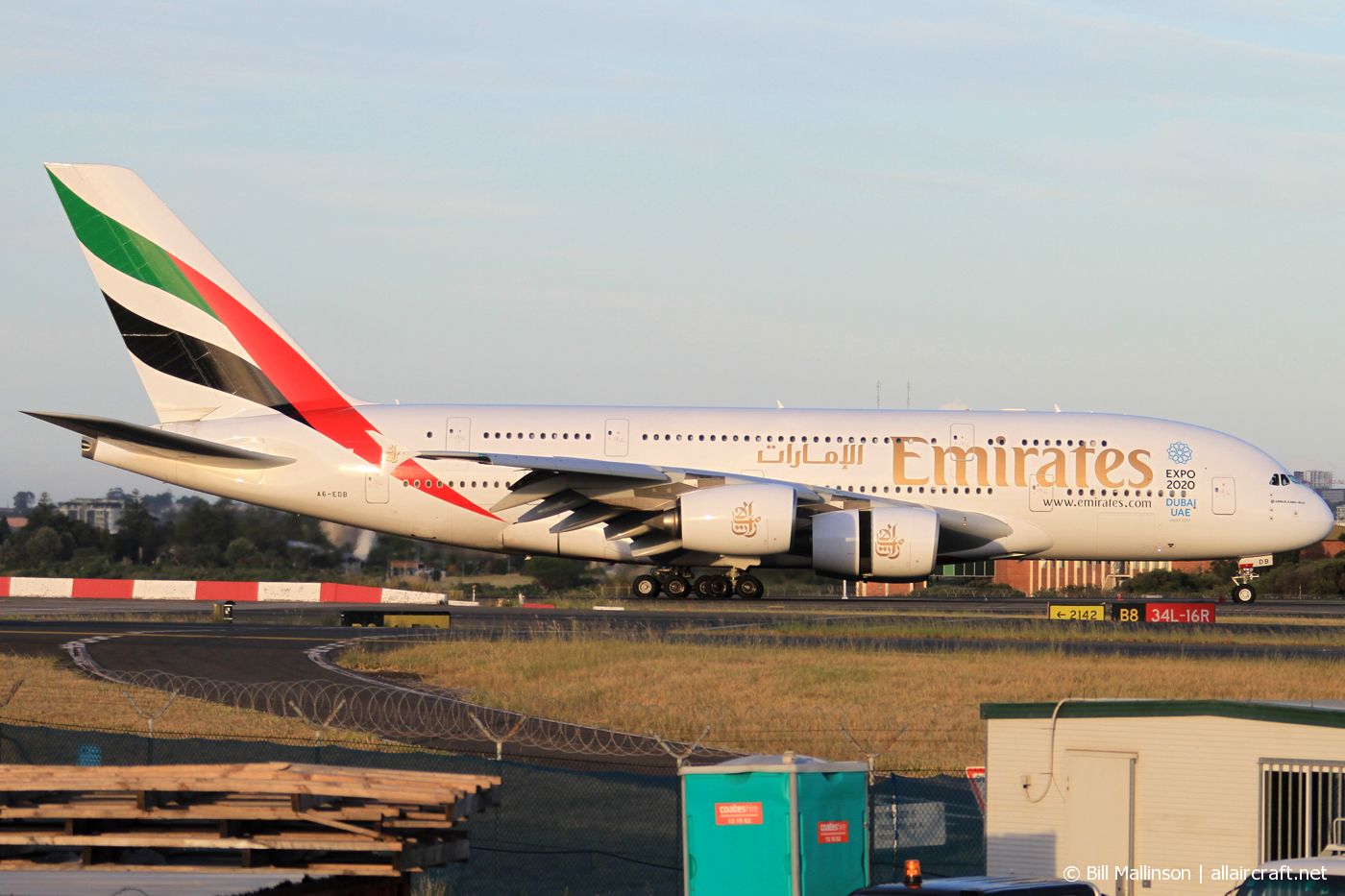 A6-EDB (013) 2008 Airbus A380-861