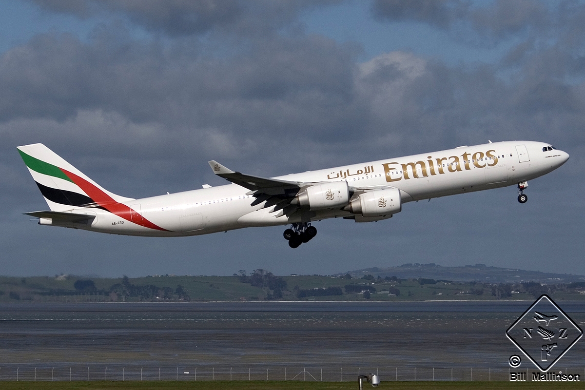 A6-ERD · Airbus A340-541 · (AKL / NZAA)