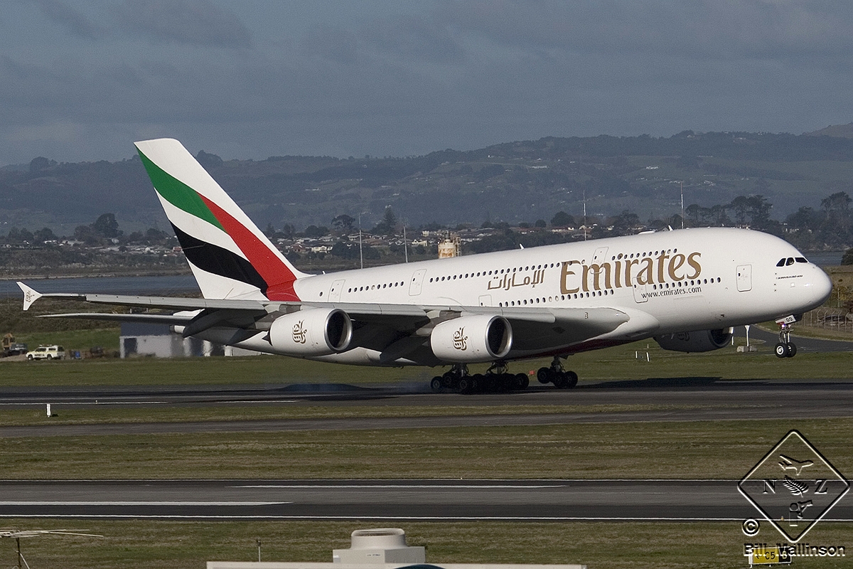 A6-EDD · Airbus A380-861 · (AKL / NZAA)