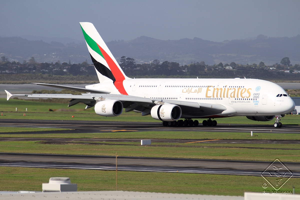 A6-EDZ · Airbus A380-861 · (AKL / NZAA)