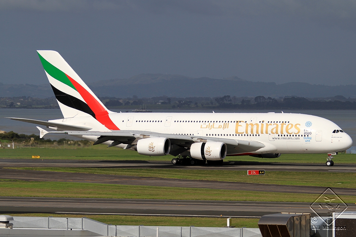 A6-EDZ · Airbus A380-861 · (AKL / NZAA)