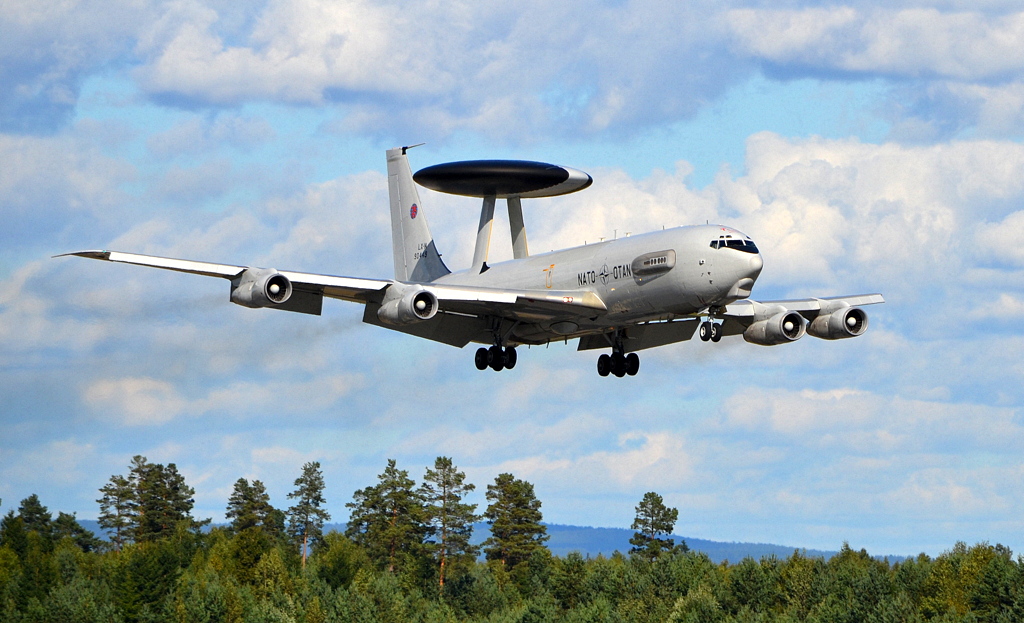 LX-N90449 · Boeing E-3A Sentry · (OSL / ENGM)