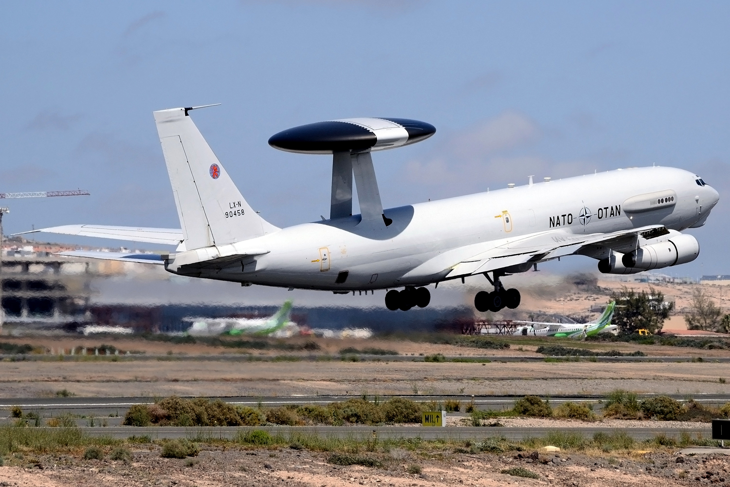 LX-N90458 (22853) 1984 Boeing E-3A Sentry