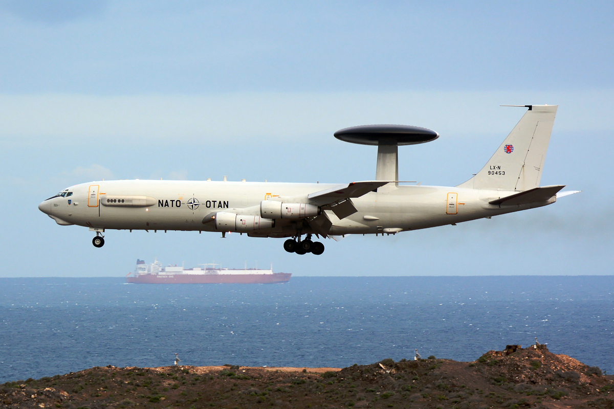 LX-N90453 · Boeing E-3A Sentry · (LPA / GCLP)